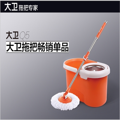 大衛(wèi)Q5拖把桶旋轉(zhuǎn)拖布雙驅(qū)動(dòng)神拖家用免手洗拖把